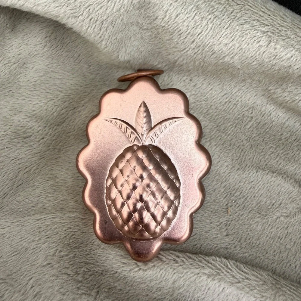 Vintage Pineapple Tart Mold Hanging Miniature Candy‎ Butter Mold